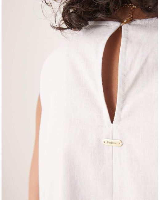 Barbour Natural Lucy Mini Dress