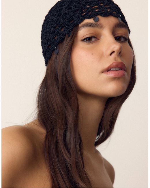Stradivarius Black – kappe