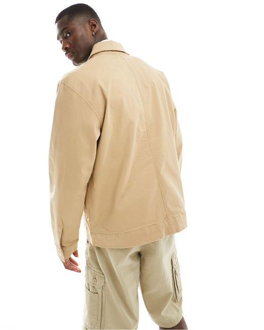 Tommy Hilfiger Natural Regular Cotton Jacket for men