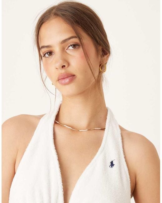 Polo Ralph Lauren Pink Halter Dress
