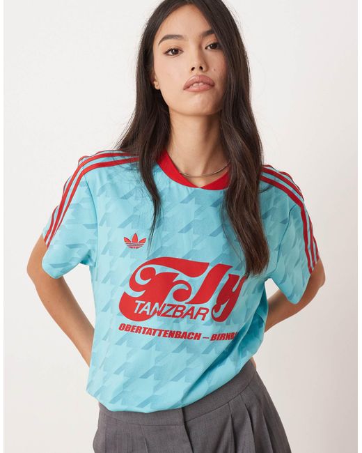 Adidas Originals Blue Football Shirt