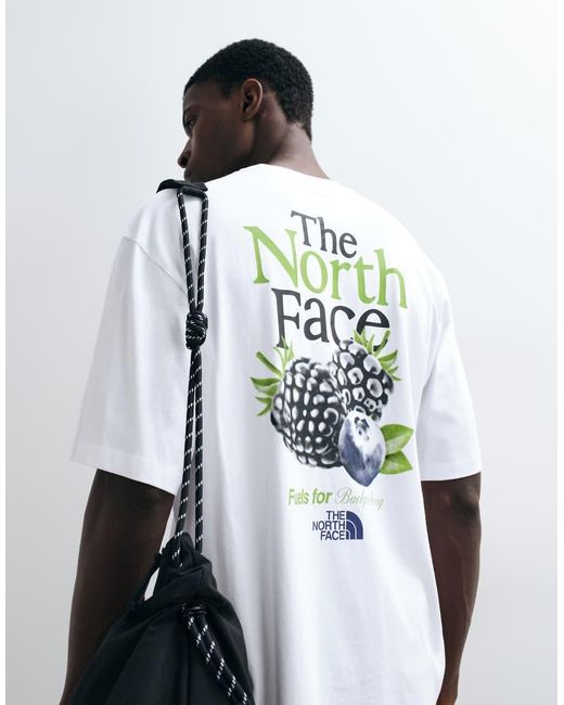 The North Face White Fuels For Backpacking Oversized Tee for men