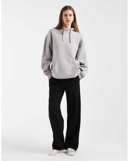 Adidas Originals Gray Essentials Oversized Hoodie