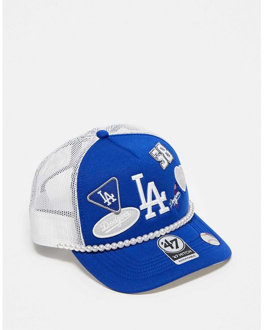 '47 Blue – la dodgers hitch – baseball-kappe
