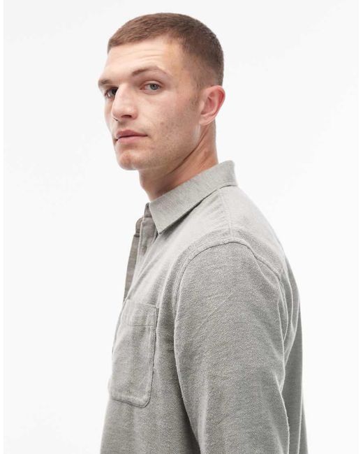 Tommy Hilfiger Gray Regular Flannel Shirt for men