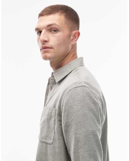 Camicia di Tommy Hilfiger in Gray da Uomo