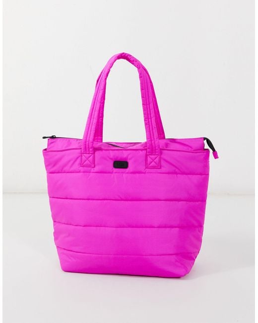 Ugg Pink Krystal Puffer Tote-Tasche für