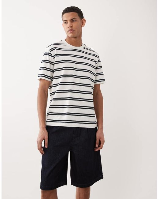 ASOS Blue Lightweight Loose Denim Jorts for men