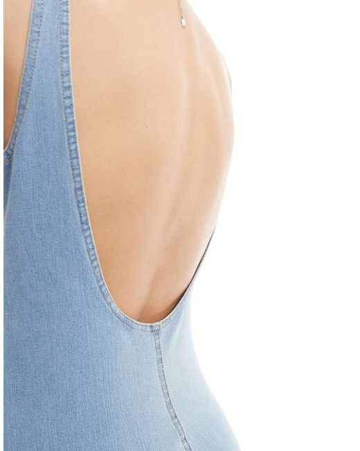 Commando Blue Denim Midi Tank Dress