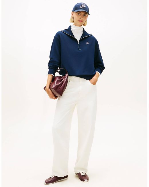 Tommy Hilfiger Blue – terry-pullover