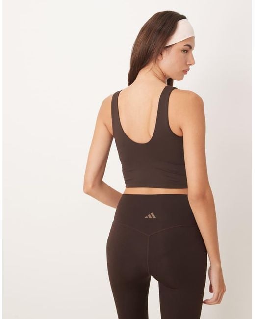 Adidas Originals Black Adidas Sportswear Three Stripes Studios Tank Top