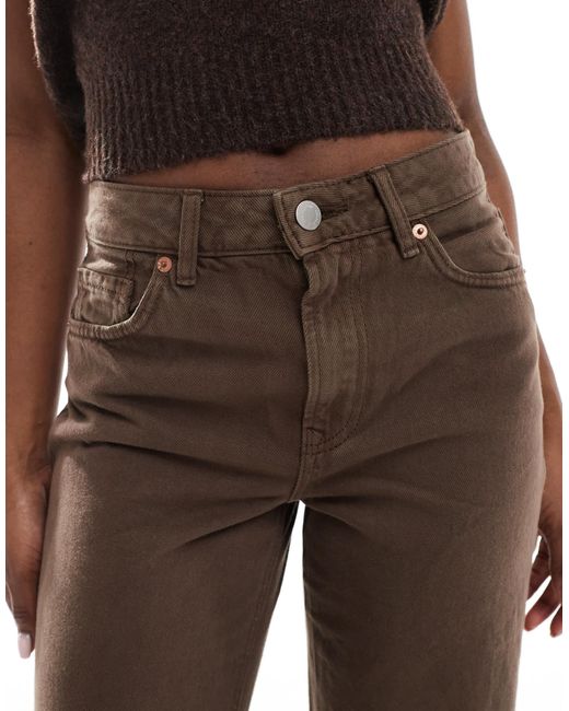 Stradivarius Brown – d92 – dad-jeans