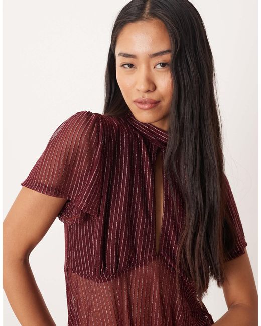 ASOS Red – luftiges netzstoff-oberteil