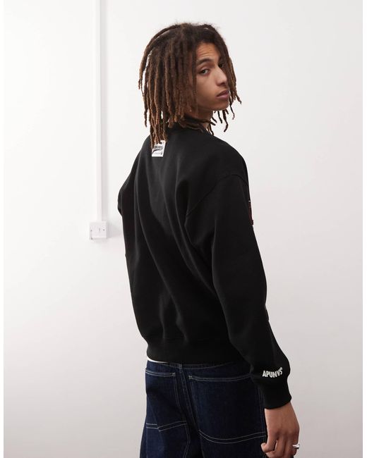 Aape By A Bathing Ape Ape by a bathing ape – universe – strickjacke in Black für Herren