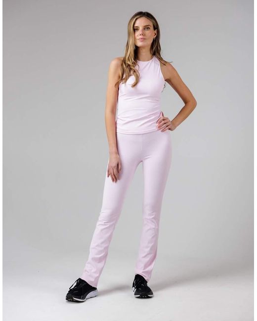French Connection Pink Wrap Front Fcuk Stretch Yoga Pant