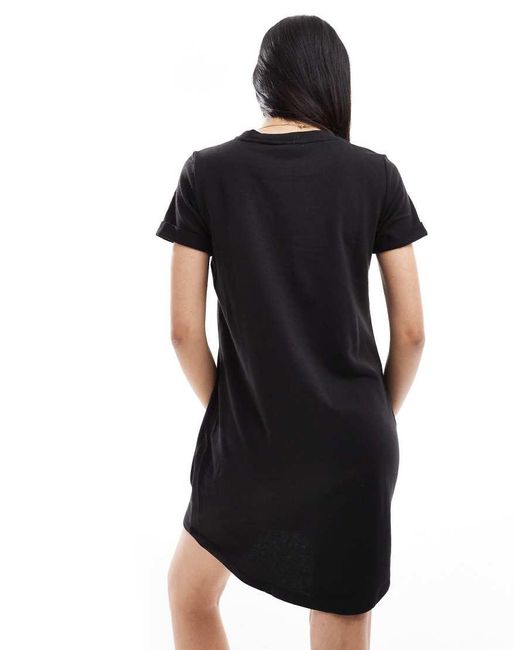 Vero Moda Black Short Sleeved Jersey Mini Dress