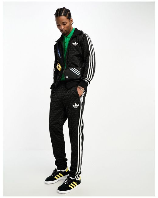 Adidas Originals Adicolor - Jaren 70 Trainingsjack in het Black voor heren