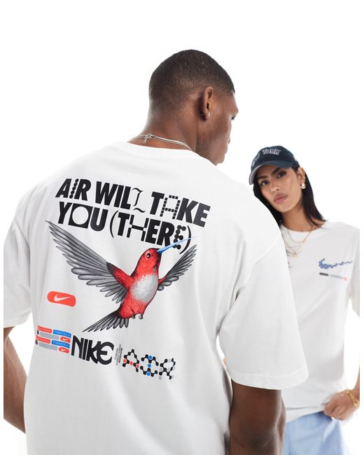 Nike Black Air Bird Back Graphic T-shirt
