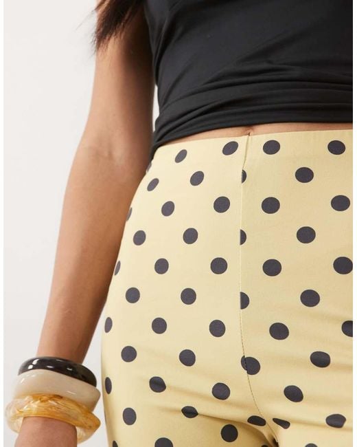ASOS Natural Jersey Capri leggings
