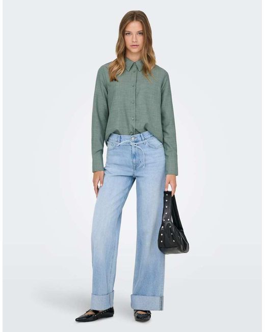 ONLY Green Shirt