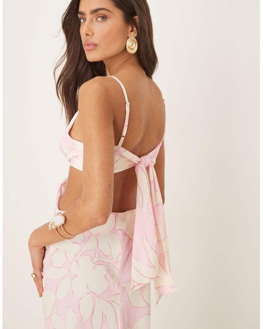 Pretty Lavish Pink Cut-Out Maxi Dress