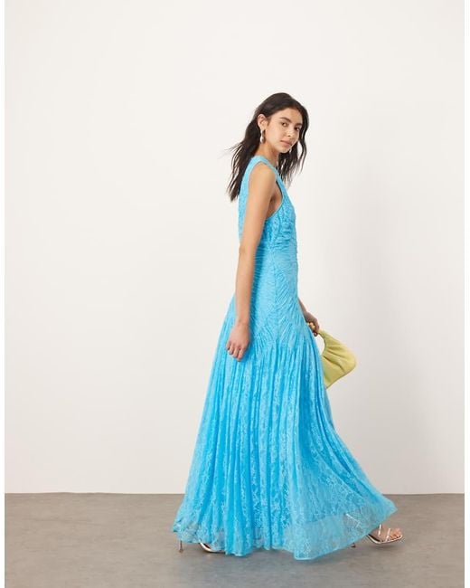 kaycee drop waist maxi dress champagne Clarissa Corset Dress, in Champagne Luxe Satin, Size: XL | Show Me Your Mumu