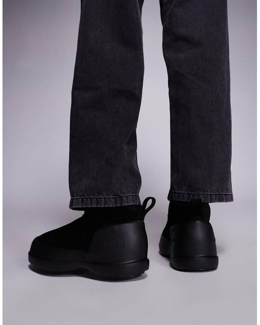 Moon Boot Black Moonboot Mezzaluna Boot