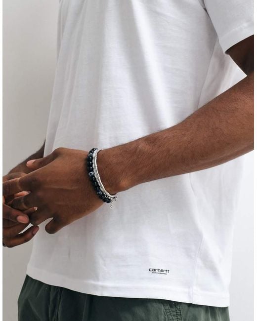 Carhartt White Standard Crew Neck 2 Pack T-shirts for men