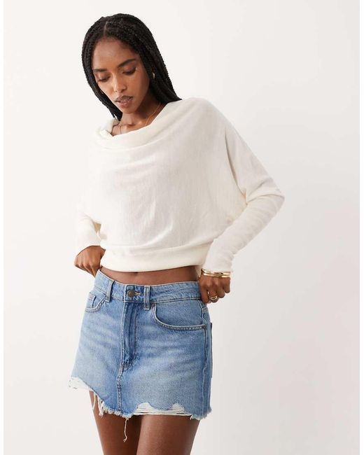 Cotton On Blue Original Denim Mini Skirt