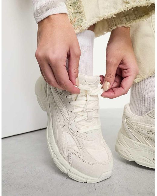 Zapatillas De Deporte Teveris Nitro Blank Canvas De PUMA de hombre de color Blanco Lyst