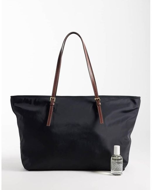 Mango Black Tote Bag