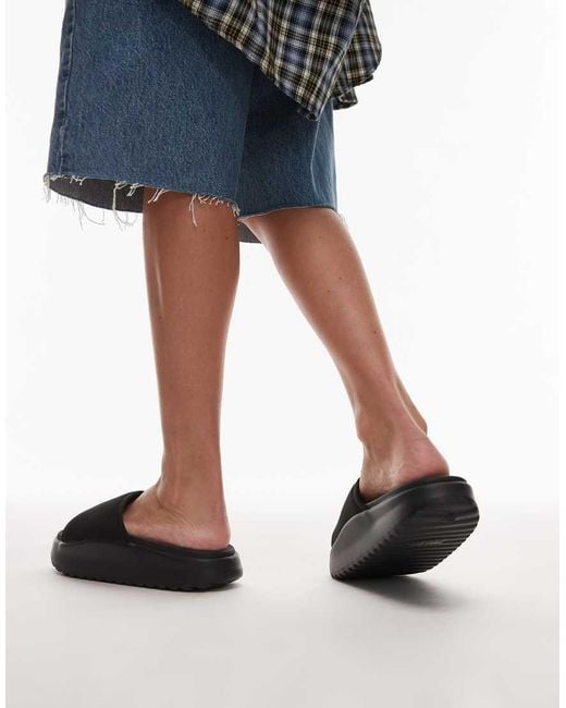 Sliders Nere Comode Da Piscina di Tommy Hilfiger in Black