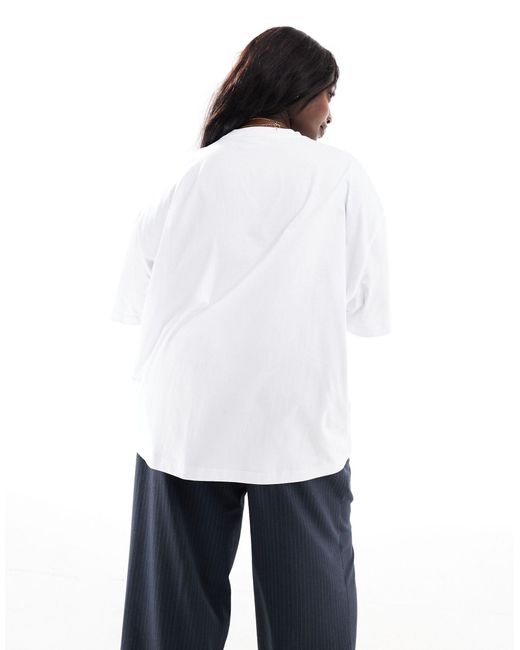 ASOS White Asos design curve – oversize-t-shirt