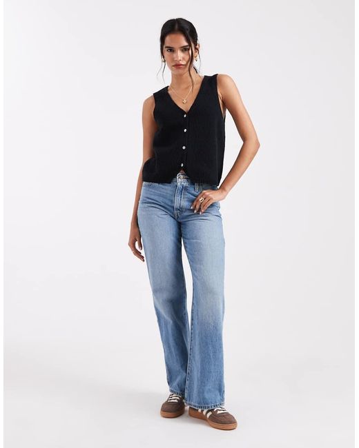 Levi's Blue Boucle Vest
