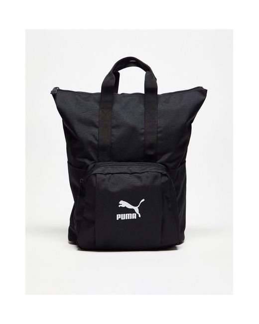 PUMA Black Tote Backpack
