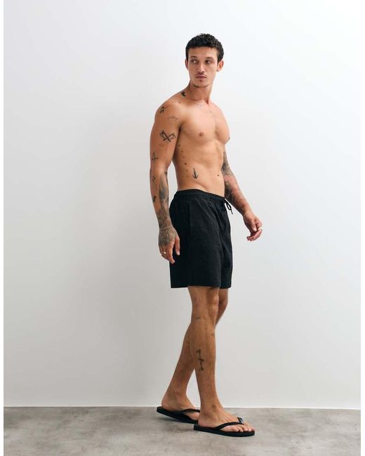 Gap Black 6Inch Swim Shorts for men
