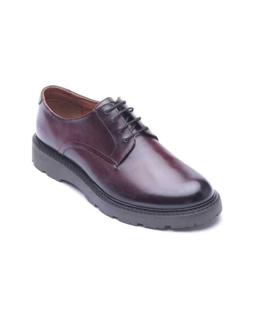 Base London Purple Vector Lace Up Shoe for men