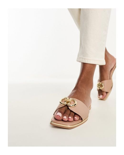 ALDO Natural – bellenor – flache sandalen