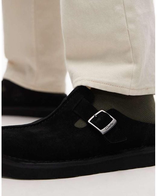 Solsbury di Clarks in Black da Uomo