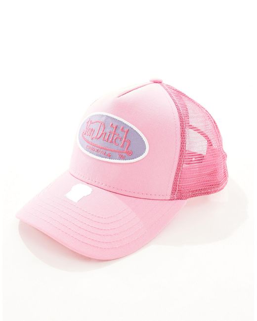 Von Dutch Pink – boston – trucker-kappe