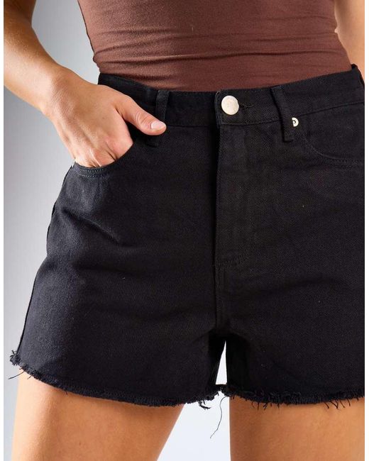 Glamorous Black High Waist Shorts