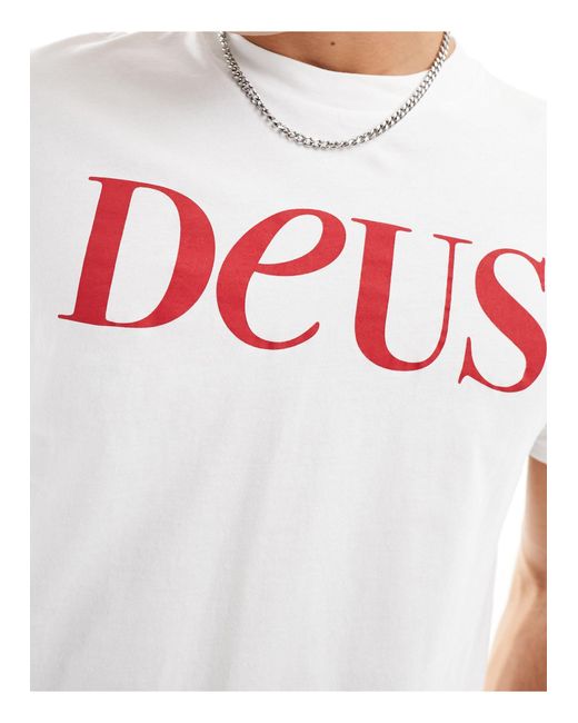 Rico - t-shirt bianca di Deus Ex Machina in White da Uomo