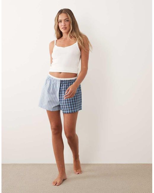 ASOS Blue Woven Boxers