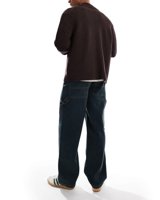 Collusion Black X011 Carpenter Jean for men