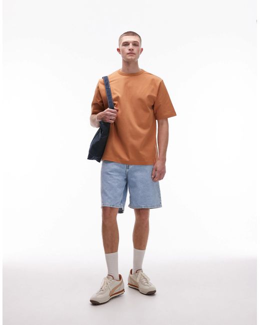 T-shirt oversize en jersey épais ARKET pour homme en coloris Blue