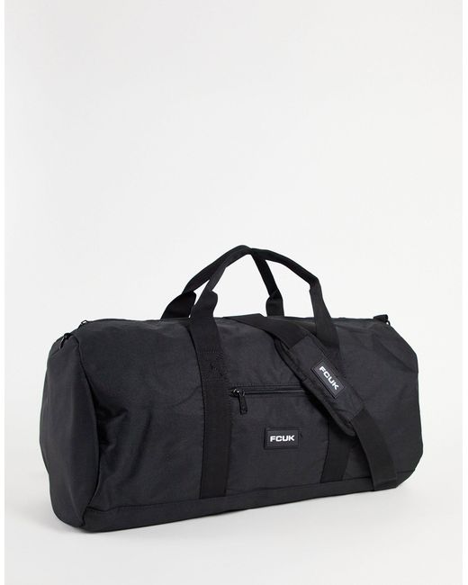 Mens Bags Duffel bags and weekend bags Dune Synthetic Nylon Holdall in Black for Men 