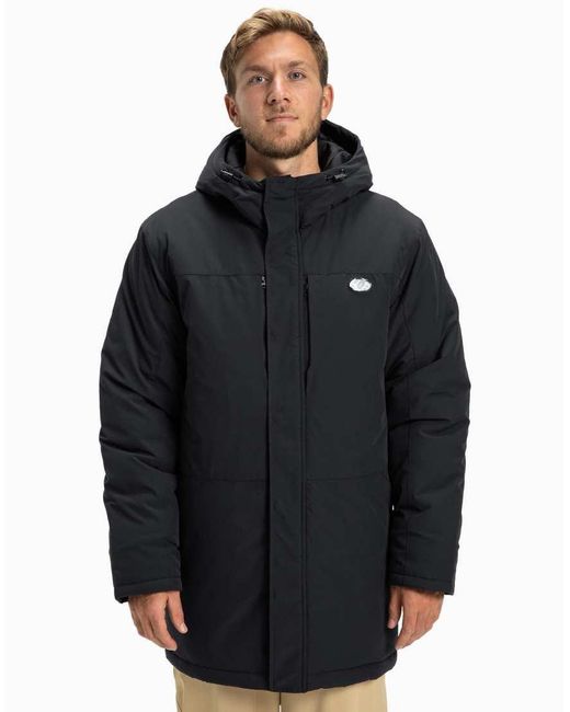 DC Shoes Black Brewberg Parka Jacket for men