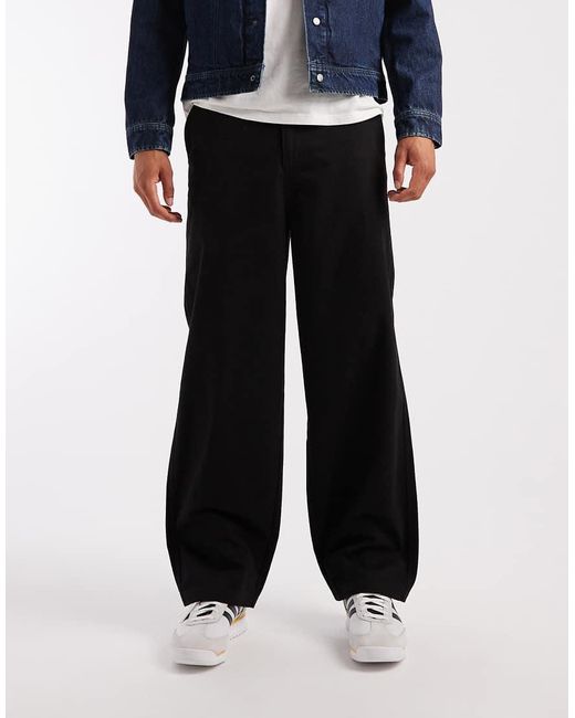 Threadbare Losvallende Broek in het Blue voor heren