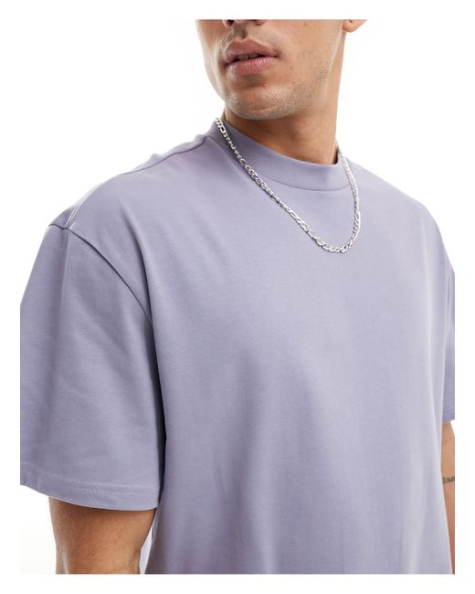 Weekday White Great Boxy Fit T-shirt for men