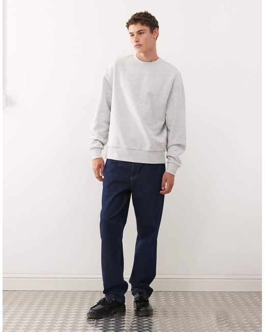 Collusion Sweatshirt in het Gray voor heren